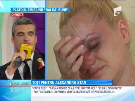 Vedetele sar in apararea Alexandrei Stan