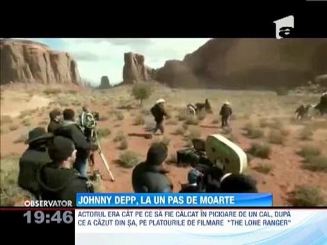 Johnny Depp, la un pas de moarte dupa o cascadorie nereusita