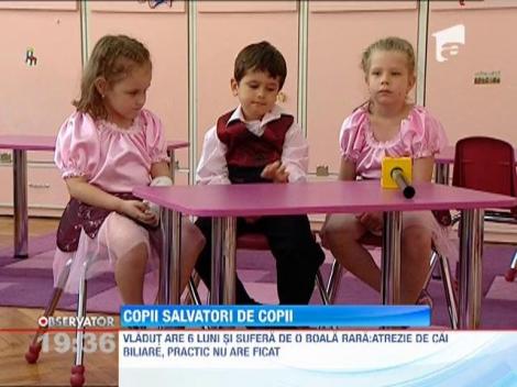 Copiii vor sa salveaze alti copii