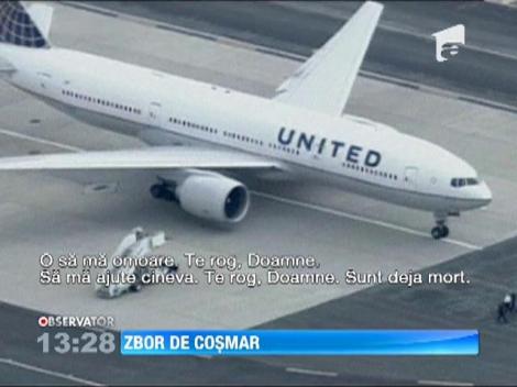 Un pasager dintr-un avion cu destinatia New Jersey a strigat ca a otravit pe toata lumea din aeronava