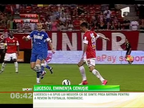 Mircea Lucescu: "Sunt prea batran sa mai revin la Dinamo!"