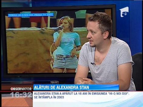 Florin Groza este alaturi de Alexandra Stan