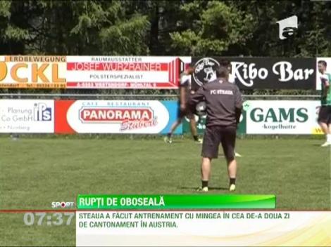 Laurentiu Reghecampf si-a solicitat la maxim jucatorii in cantonamentul din Austria
