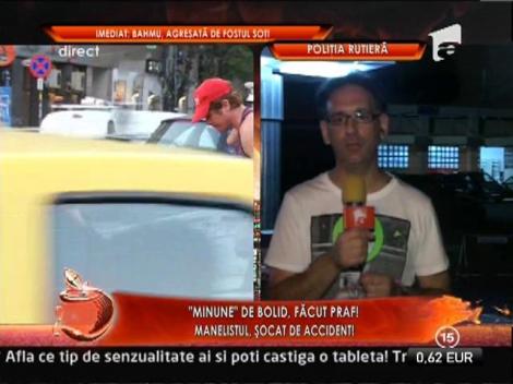 Adrian Minune si-a facut praf Ferrari-ul