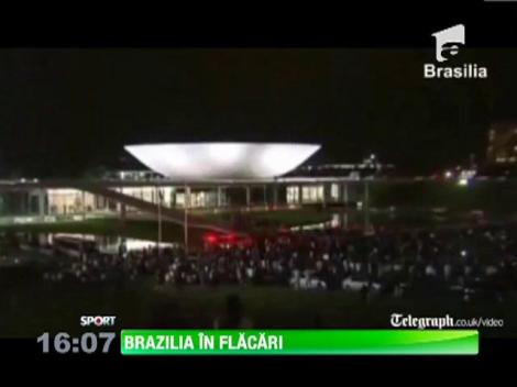 Mondialul din Brazilia e in pericol. La Rio si Sao Paulo a inceput revolutia