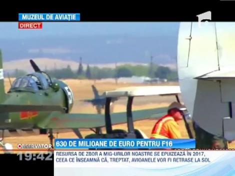 E oficial: Romania va cumpara 12 avioane de lupta F16