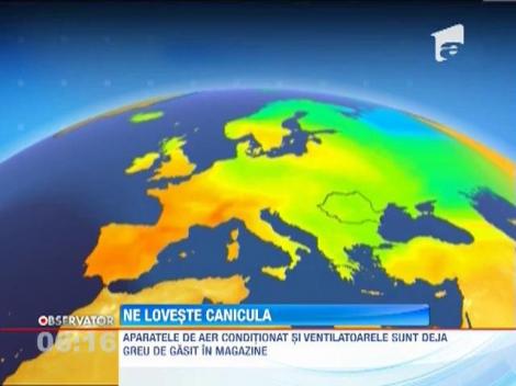 Ne loveste canicula! Temperaturile vor atinge, astazi, pragul de 36 grade Celsius