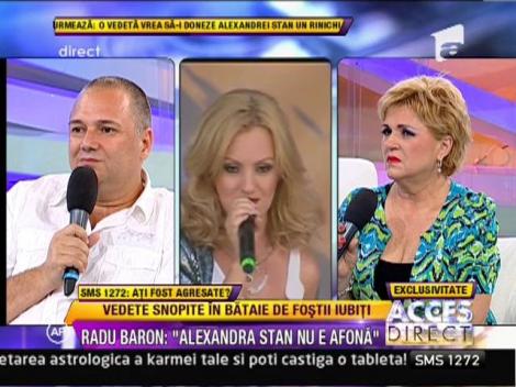 Impresarul Radu Baron: "Alexandra Stan are voce, dar e nimeni fara Marcel Prodan"