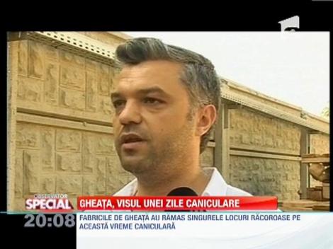 Prima fabrica de gheata din Romania