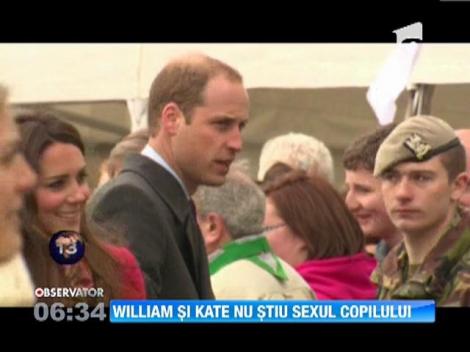 Kate si William nu stiu sexul copilului