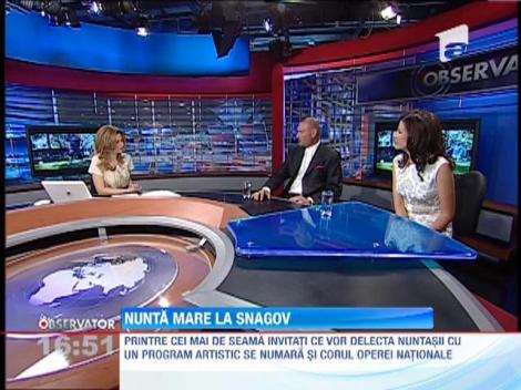 Viorel Catarama si Adina Alberts se vor casatori, in acest weekend, la Snagov