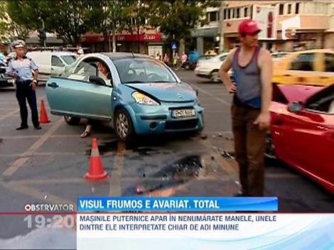 UPDATE/ Adrian Minune si-a facut praf Ferrari-ul