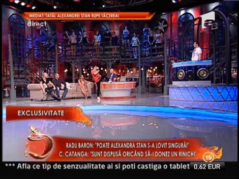 Cornelia Catanga vrea sa-i doneze un rinichi Alexandrei Stan