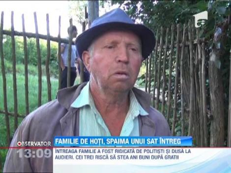 Familie de hoti, spaima unui sat din Iasi