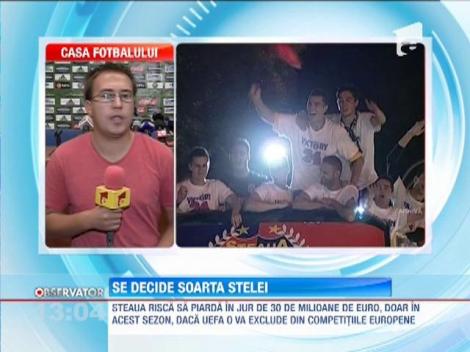 UEFA decide daca Steaua merita sa activeze in competitiile europene
