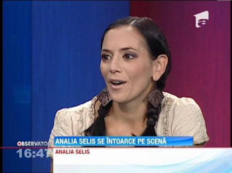 Analia Selis se intoarce pe scena