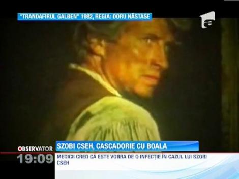 Szobi Cseh, internat de urgenta la Spitalul Fundeni