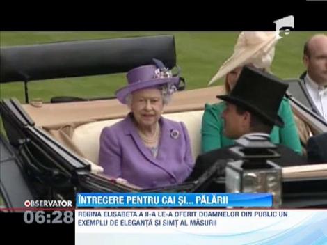 Traditia palariilor extravagante a fost pastrata si in acest an, la cursele regale de cai de la Aston