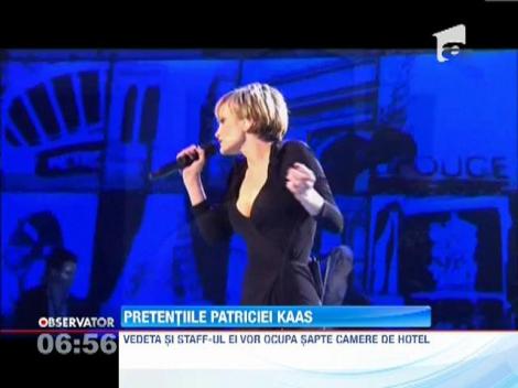 Pretentiile Patriciei Kaas in Romania: ciocolata, fructe si flori