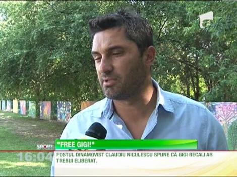 Claudiu Niculescu il vrea liber pe Gigi Becali