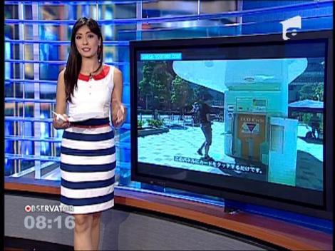 Parcare subterana pentru biciclete in Tokyo