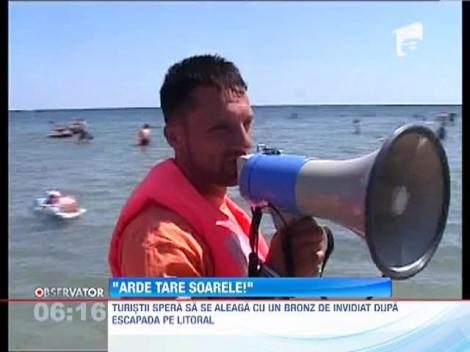 Weekend fierbinte pe litoral