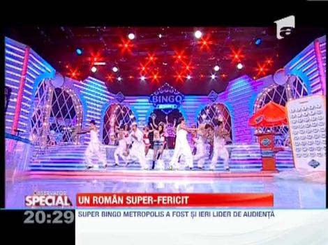 Un roman norocos a castigat la Super Bingo Metropolis 100.000 de euro!