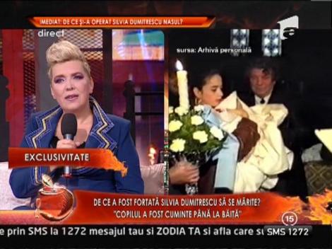 Silvia Dumitrescu: "Copilul a fost cuminte pana la baita!"