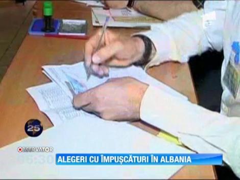 Alegeri cu impuscaturi in Albania