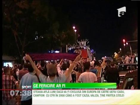 Fotbalul romanesc asteapta cu sufletul la gura decizia UEFA in cazul Stelei