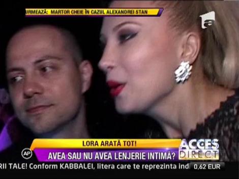 Lora suceste mintile barbatilor! A aparut fara lenjerie intima la un eveniment monden