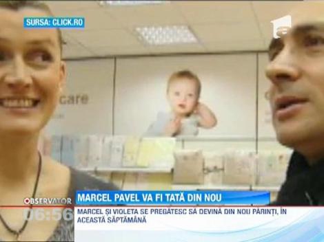 Marcel Pavel va fi tata pentru a treia oara