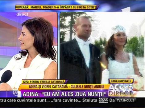 EXCLUSIV: Adina si Viorel Catarama si-au unit destinele! Imagini SUPERBE de la petrecere