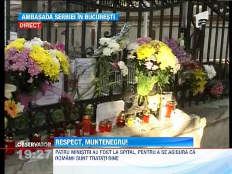 Solidaritate pentru romanii raniti! Zeci de muntenegreni s-au dus la spital pentru a dona sange