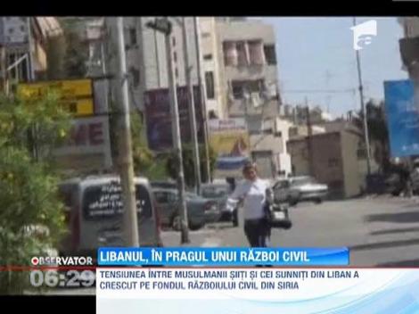 Libanul, in pragul unui razboi civil