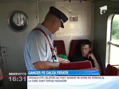 Vagoanele trenurilor contin azbest, o substanta cancerigena