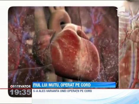 Momente dificile pentru Adrian Mutu! Fiul sau a fost operat pe cord deschis