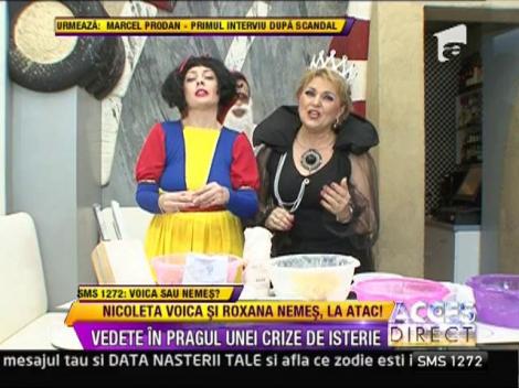 Nicoleta Voica si Roxana Nemes, la atac! Vedete in pragul unei crize de isterie!