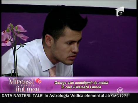 George si Lorena intampina probleme de comunicare