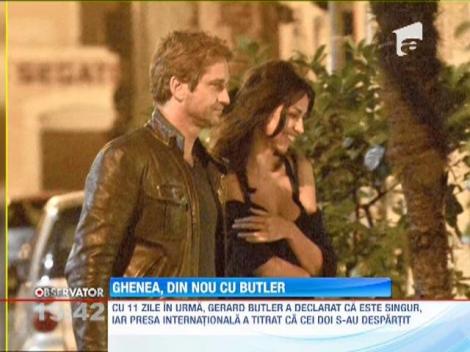Madalina Ghenea si Gerard Butler, surprinsi impreuna la Roma