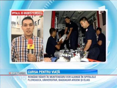 Patru spitale din Capitala, pregatite sa-i primeasca pe supravietuitori accidentului din Muntenegru