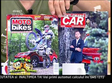 Dani Otil a aparut pe prima pagina a doua reviste 