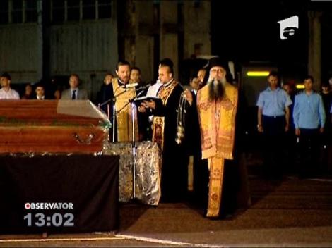 In memoria victimelor de la Muntenegru a fost organizata o ceremonie religioasa