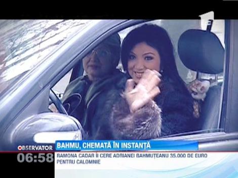 Adriana Bahmuteanu, data in judecata de fosta iubita a lui Prigoana