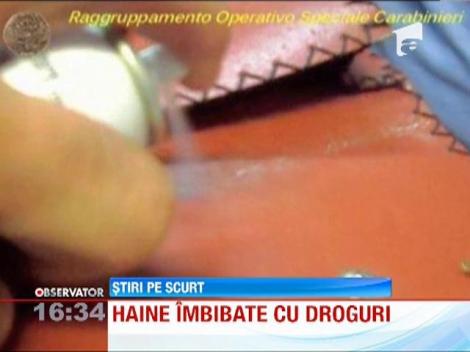 Haine imbibate cu droguri, ultima gaselnita a traficantilor