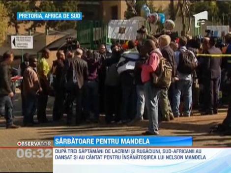 Muzica si dans pentru insanatosirea lui Nelson Mandela