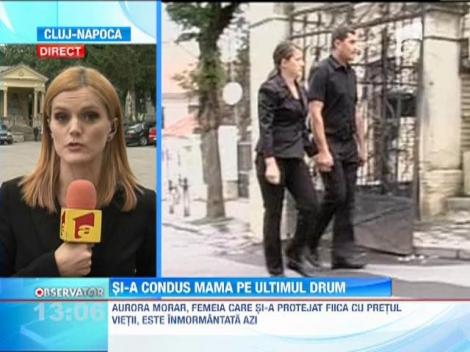 Aurora Morar, femeia care si-a protejat fiica cu pretul vietii, este imormantata