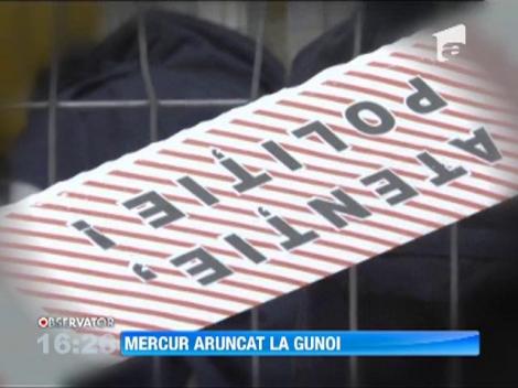 300 de ml de mercur, aruncat la o ghena din Ploiesti