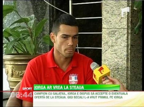 Iorga ar vrea la Steaua