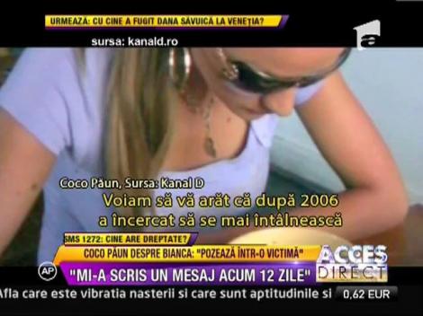 Coco Paun neaga vehement si contraataca dur: "Pozeaza intr-o victima"